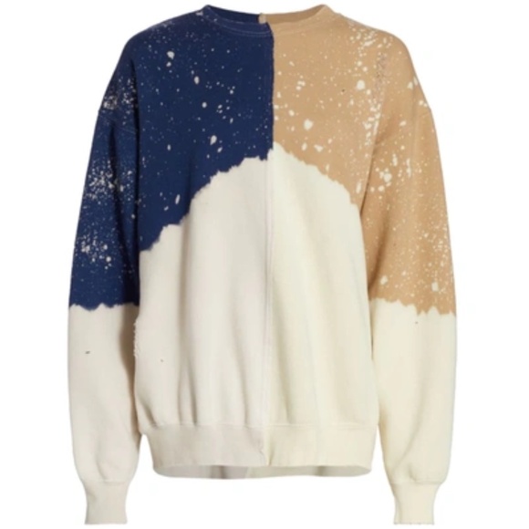 La Detresse Sweatshirt and Joggers in Tan Blue SZ L NEW - Picture 1 of 16